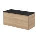 TemaHome »Knight« Schuhbank Natureiche mit schwarz Artikelbild 6