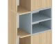 TemaHome »Kube« Badezimmerhochschrank Eiche mit Celadon Grey