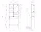 TemaHome »Kube« Waschmaschinenschrank Eiche mit Celadon Grey