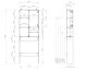 TemaHome »Kube« Waschmaschinenschrank Eiche mit Celadon Grey