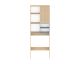 TemaHome »Kube« Waschmaschinenschrank Eiche mit Celadon Grey