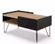 TemaHome »Nina« Couchtisch Schwarz
