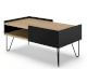 TemaHome »Nina« Couchtisch Schwarz