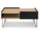 TemaHome »Nina« Couchtisch Schwarz