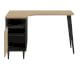 TemaHome »Nook« Schreibtisch Schwarz mit Eiche