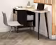 TemaHome »Nook« Schreibtisch Schwarz mit Eiche