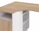 TemaHome »Nook« Schreibtisch Weiß mit Eiche