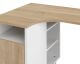 TemaHome »Nook« Schreibtisch Weiß mit Eiche