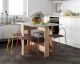 TemaHome »Papillon« Esstisch Eiche mit Marmor