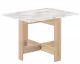 TemaHome »Papillon« Esstisch Eiche mit Marmor