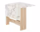 TemaHome »Papillon« Esstisch Eiche mit Marmor