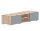 TemaHome »Podium« TV-Schrank 140 Eiche mit Celadon Grey