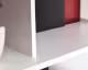 TemaHome »Sigma« Bücherregal Weiß mit Schwarz
