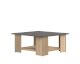 TemaHome »Square« Kaffeetisch Eiche mit Concrete