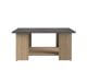 TemaHome »Square« Kaffeetisch Eiche mit Concrete