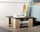 TemaHome »Square« Kaffeetisch Eiche mit Concrete