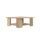TemaHome »Square« Kaffeetisch Eiche