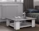 TemaHome »Square« Kaffeetisch Weiß mit Concrete