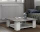 TemaHome »Square« Kaffeetisch Weiß mit Concrete