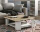 TemaHome »Square« Kaffeetisch Weiß mit Eiche