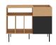 TemaHome »Viny« Sideboard Eiche mit Schwarz