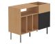 TemaHome »Viny« Sideboard Eiche mit Schwarz