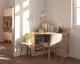 TemaHome »Wall« Schreibtisch Eiche