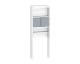 TemaHome »Wave« Badezimmerschrank Celadon Grey