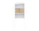 TemaHome »Wave« Badezimmerschrank Eiche