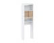 TemaHome »Wave« Badezimmerschrank Eiche