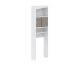 TemaHome »Wave« Badezimmerschrank Taupe