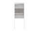 TemaHome »Wave« Badezimmerschrank Taupe