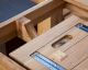 The Beds »Cubic« Massivholz Esstisch