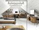 The Beds Cubic Massivholz Wandschrank