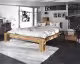 The Beds James Massivholz Bett hoch