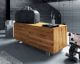 The Beds Steel Massivholz Lowboard - 4 Schubfächer Artikelbild 1