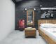 The Beds Steel Massivholz Wandspiegel