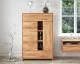 The Beds Vigo Massivholz Highboard - 6 Schubfächer, 1 Türe