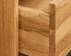 The Beds Vigo Massivholz Wandschrank - 1 Schubfach