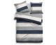 Tom-Tailor »Gradual Stripes« Melange Flanell Linon Bettwäsche 806