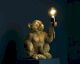 VOSS Design »Abu« Affen-Tischleuchte gold