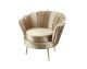 VOSS Design »Audrey« Samt Sessel champagner Artikelbild 6