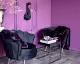 VOSS Design »Audrey« Samt Sessel schwarz
