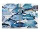 VOSS Design »Blue Fishes« Bild handgemalt Artikelbild 1