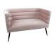 VOSS Design »Blush« Samtsofa rosa