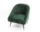 VOSS Design »Devon« Samtsessel grün
