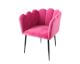VOSS Design »Marlene« Samt Sessel pink