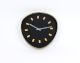 VOSS Design Wanduhr Retrospective Messing-Schwarz