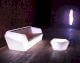 Vondom »FAZ« Outdoor Beistelltisch - LED-Beleuchtung