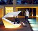 Vondom »FAZ« Outdoor Daybed inkl. Sonnenblende & LED-Beleuchtung